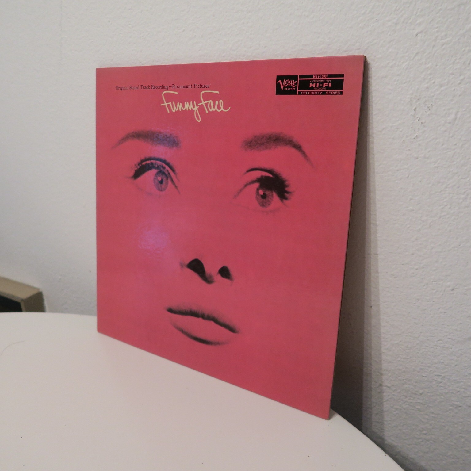 George & Ira Gershwin Lp Funny Face Soundtrack On Verve - Nm Audrey Hepburn VG+