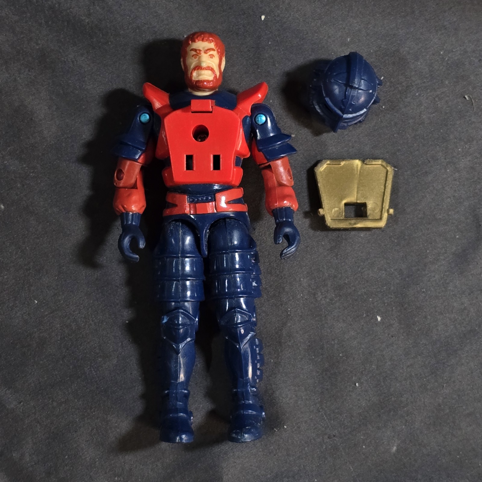 Modellino e casco Hasbro Visionaries Lexor 1987