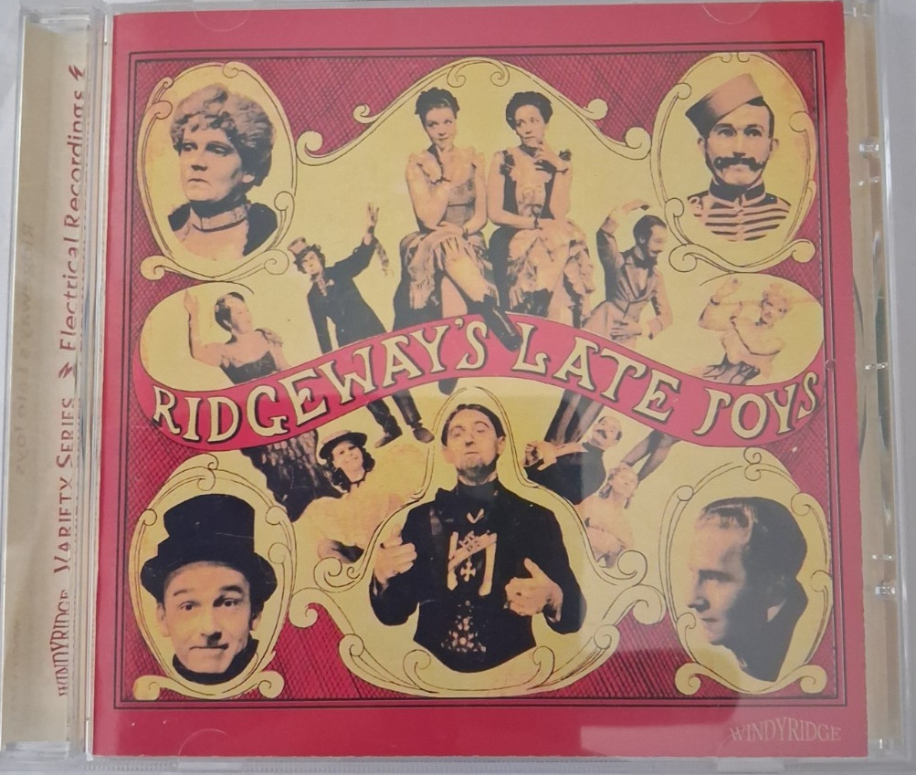 Ridgeway's late joys CD 28/9/26