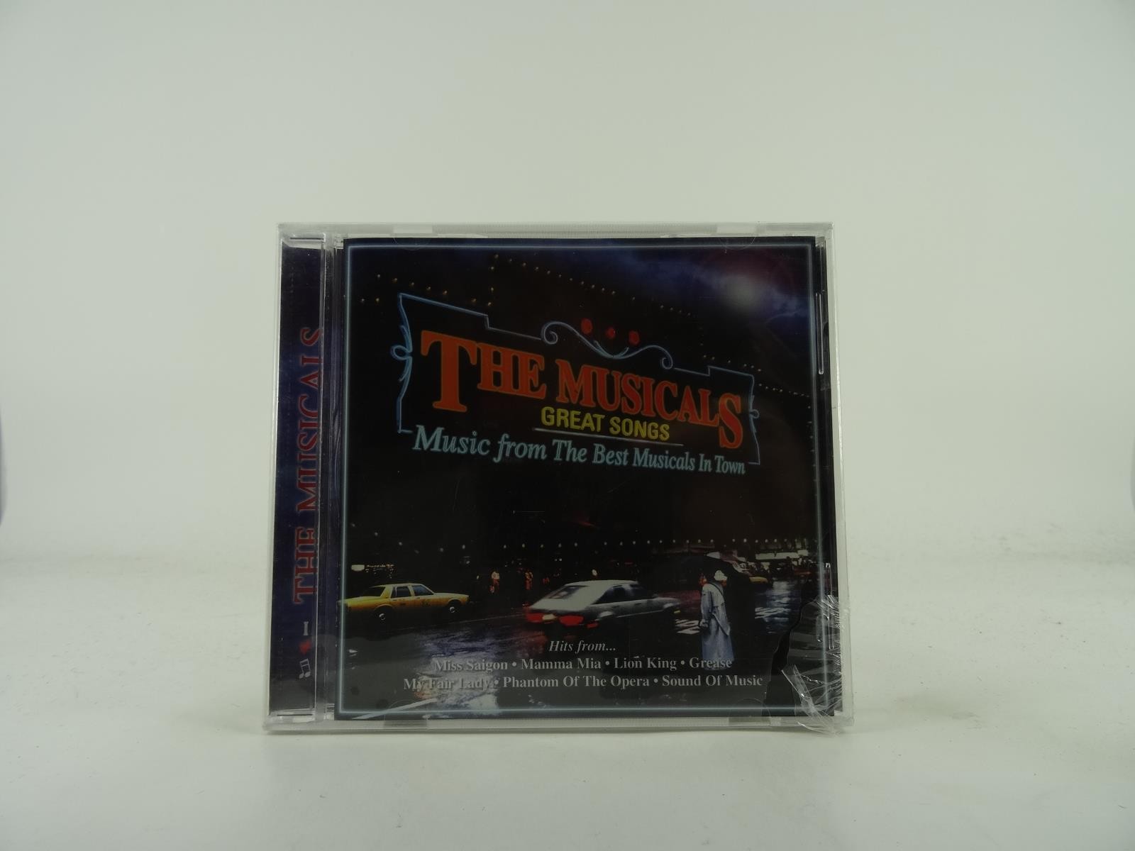MUSICALS GREAT SONGS THE MUSICALS GREAT SONGS (SEALED) (125) 16 Track CD Album i