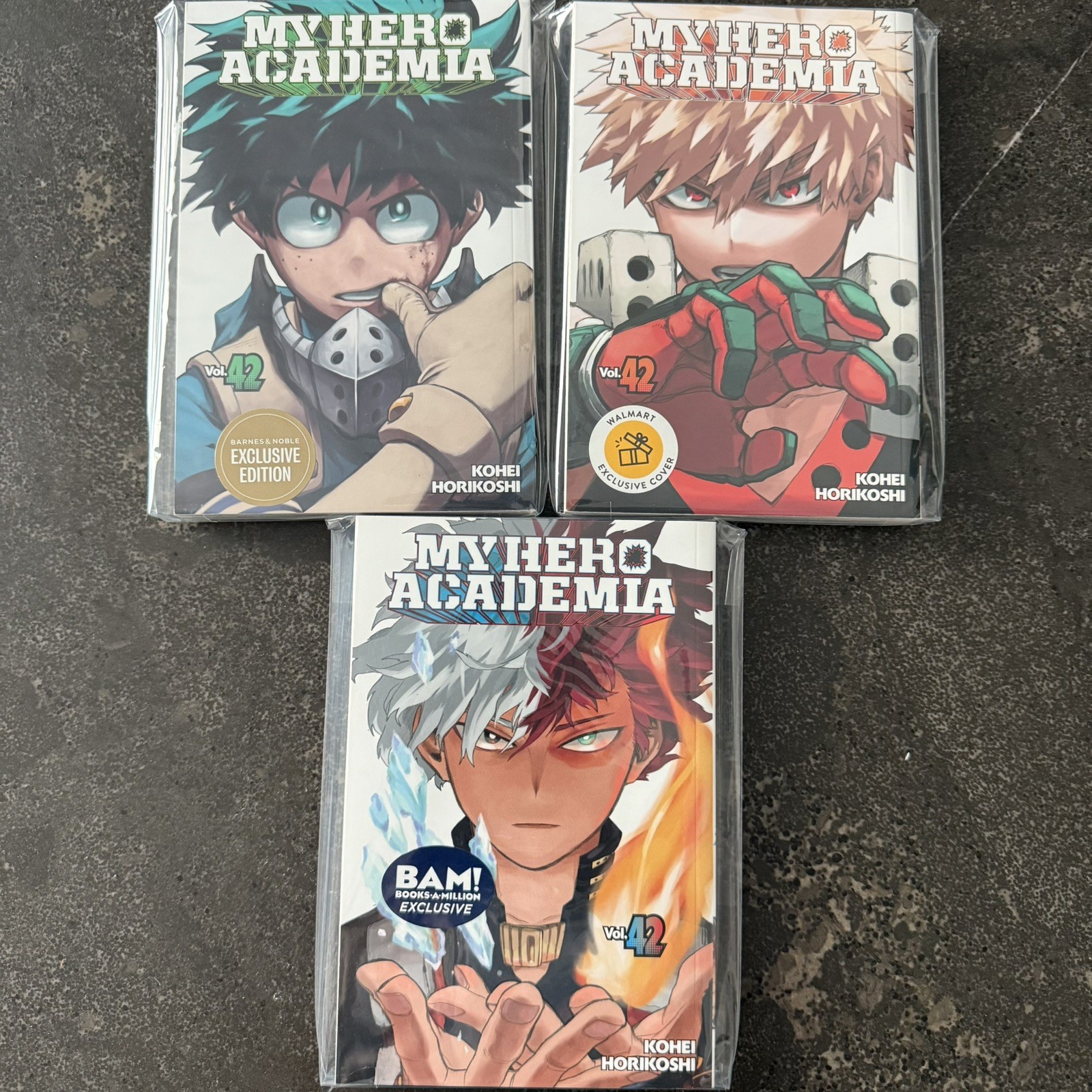 My Hero Academia 42 copertina alternativa manga BAM Walmart Barnes & Noble esclusive