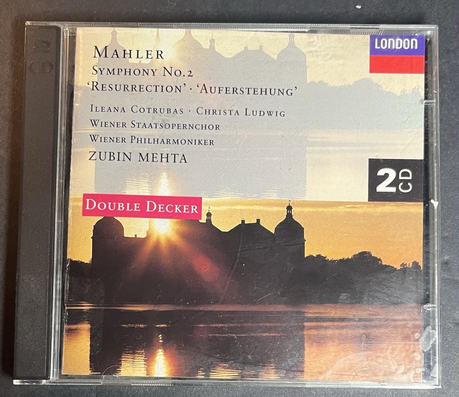 Mahler Symphony No. 2 Resurrection / Schmidt No. 4 – Zubin Mehta – 2 CD 440 61