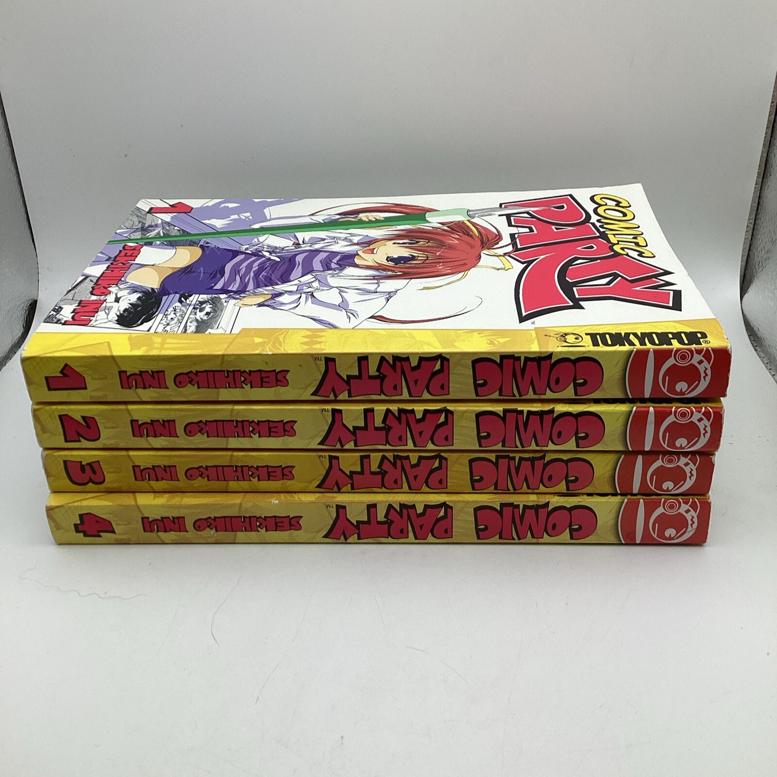 Comic Party VOL 1-4 Manga English Set TokyoPop