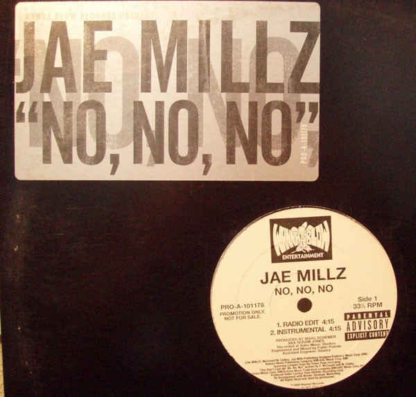 Jae Millz - No, No, No (12") (Near Mint (NM or M-)) Vinyl