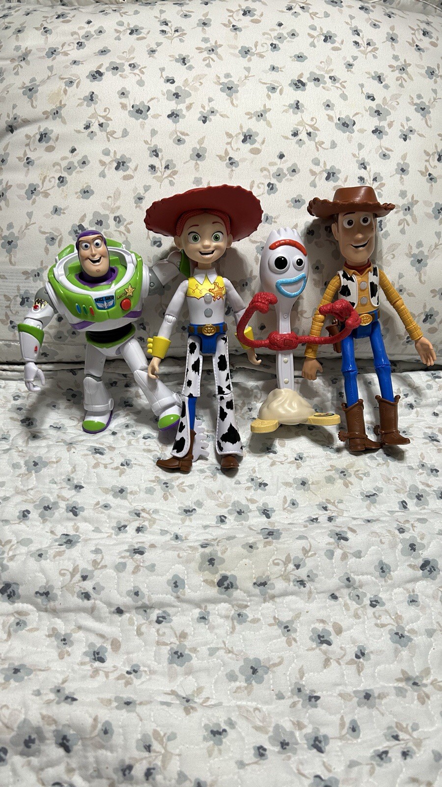 Toy Story 5 Interactables  Woody Jessie Buzz Forky Excellent Condition 