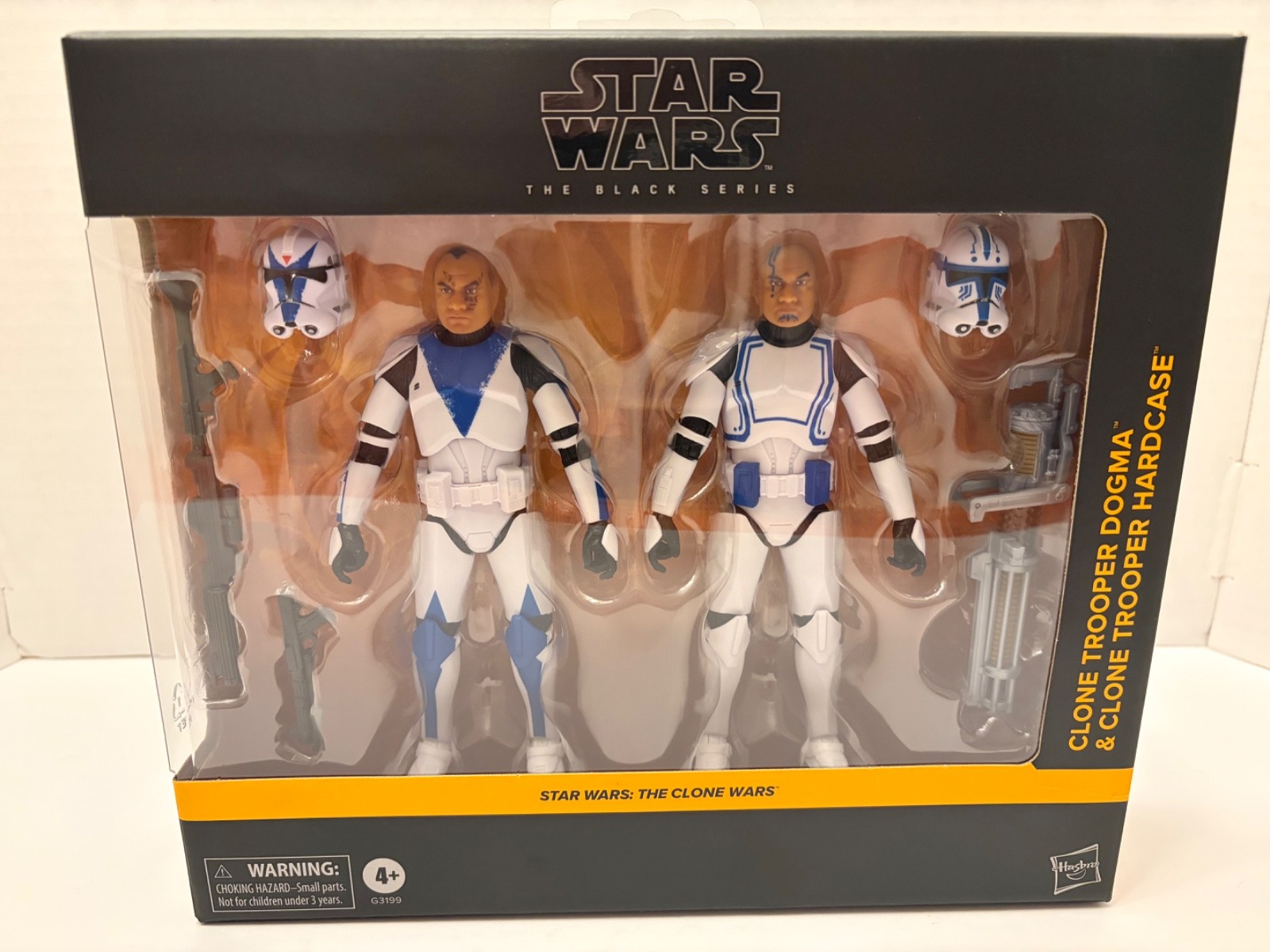 Star Wars The Black Series Clone Trooper Dogma e custodia rigida Walmart esclusivo