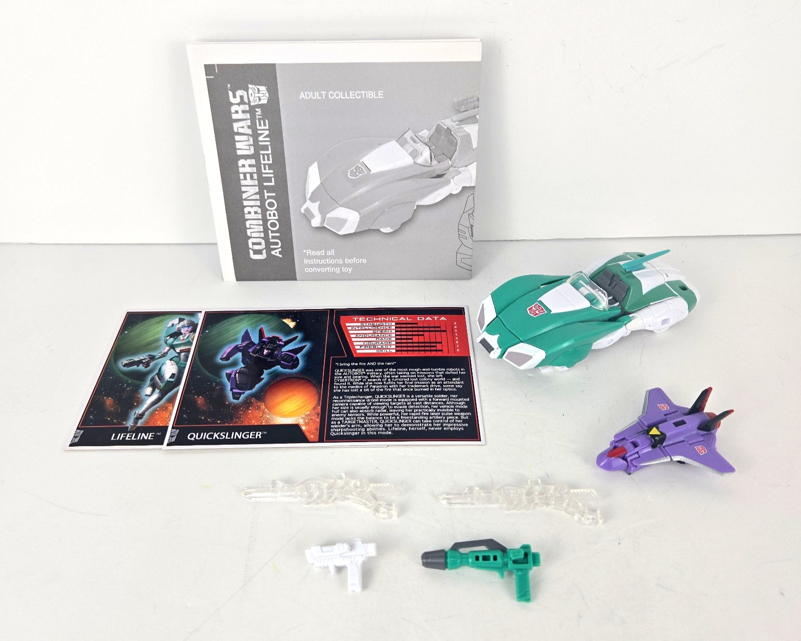 Transformers TFCC Exclusive Lifeline and Quickslinger Subscription Service