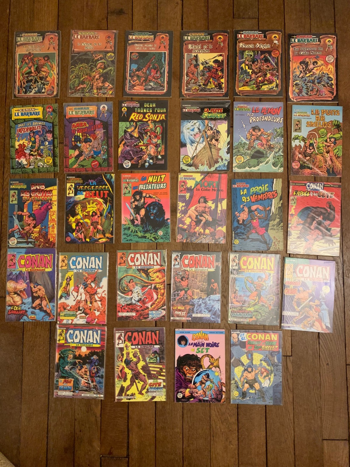 Conan le Barbare - EO - 28 BD - Série 1 et 2 complet + Et si + HS - Artima Color