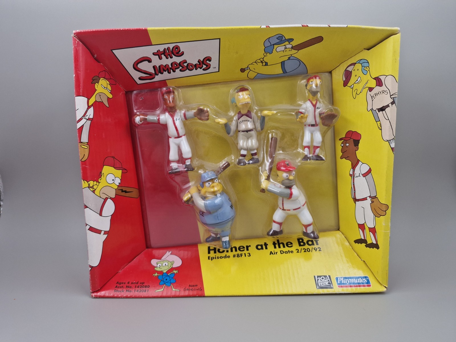 I Simpson Omero al Pipistrello Set 5 Figure Episodio #8F13 | Nuovo Sigillato