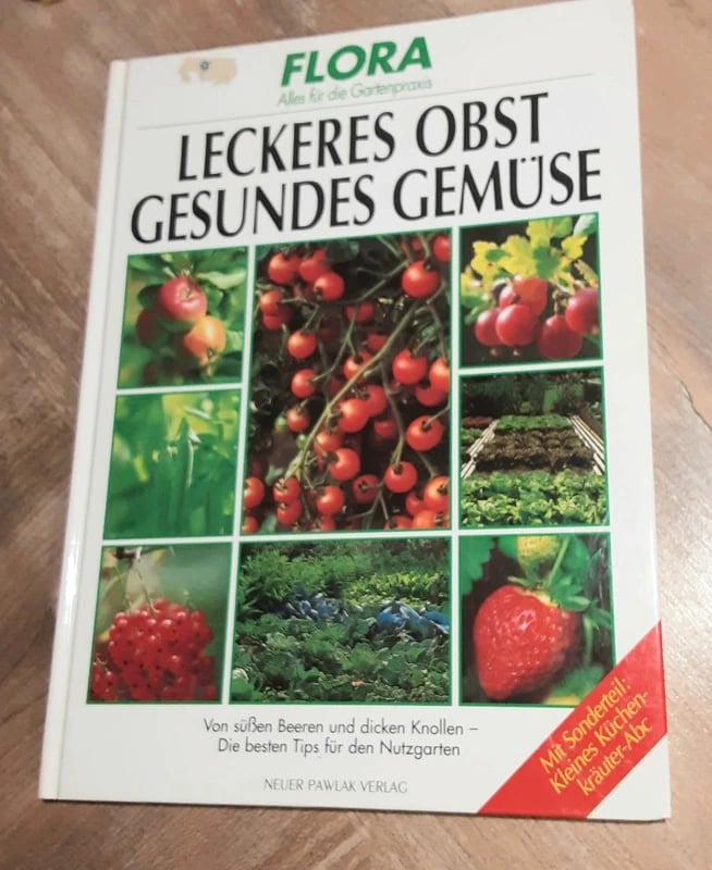 Buch "Leckeres Obst, gesundes Gemüse" Flora - Alles für die Gartenpraxis