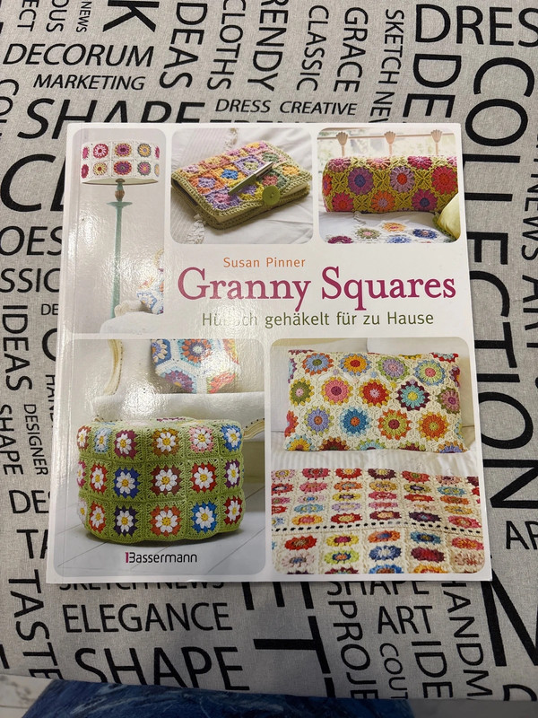 Buch, Granny Squares, häkeln