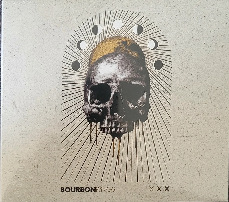 Bourbon Kings XXX CD Album mit Totenkopf Design