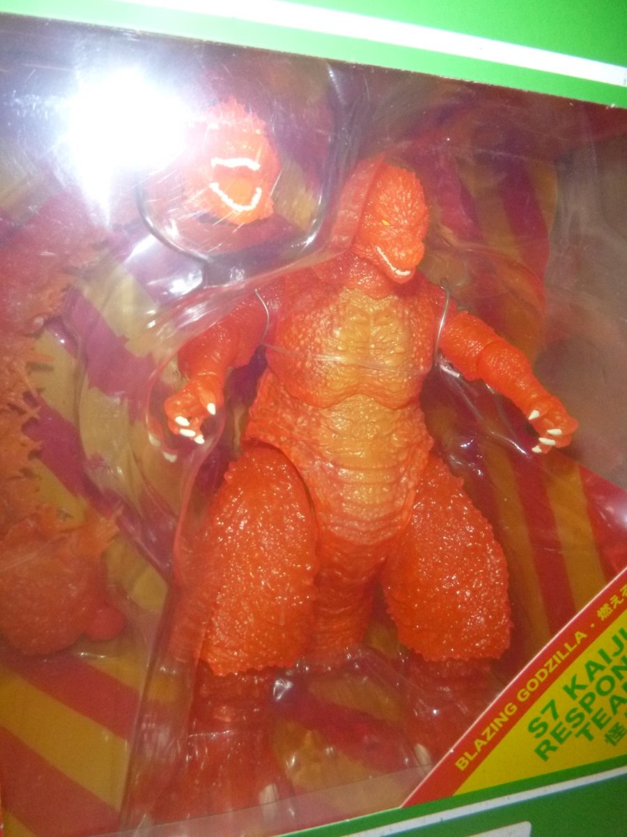 NUOVA scala 7" ultimate Blazing Godzilla (MISB) meno uno -1.0 (2025) Super7 Kaiju