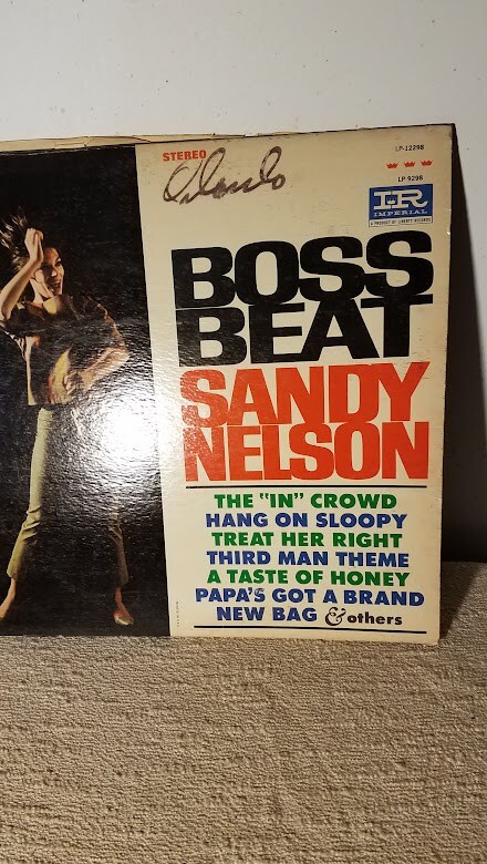 Sandy Nelson - Boss Beat - Imperial Records