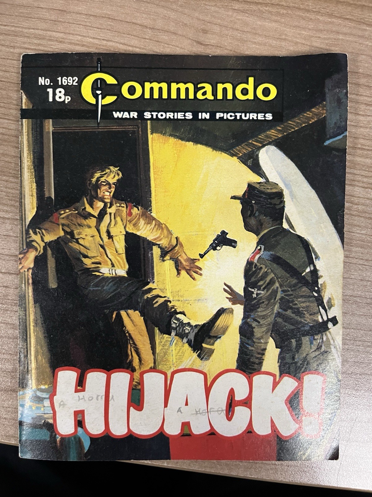 Commando comic Book No# 1692 1983 FN