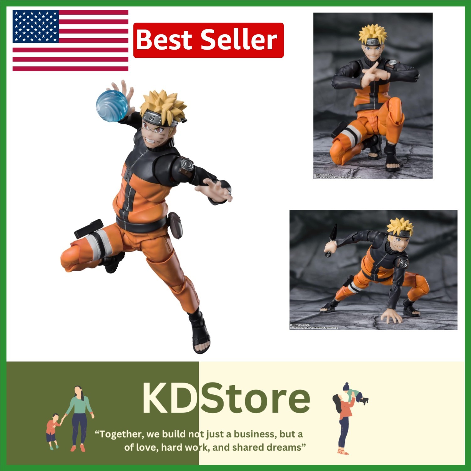Naruto Uzumaki - Il Jinchuriki Affidato alla Speranza, Figura S.H.Figuarts - 5,5