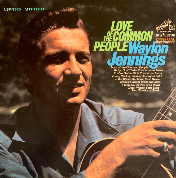 Waylon Jennings - Love Of The Common People (LP, Album, RE) (Very Good Plus (VG+