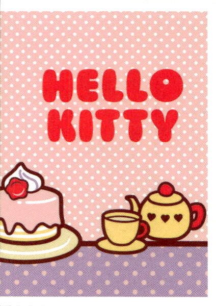 Hello Kitty is... Figurina Panini # 156