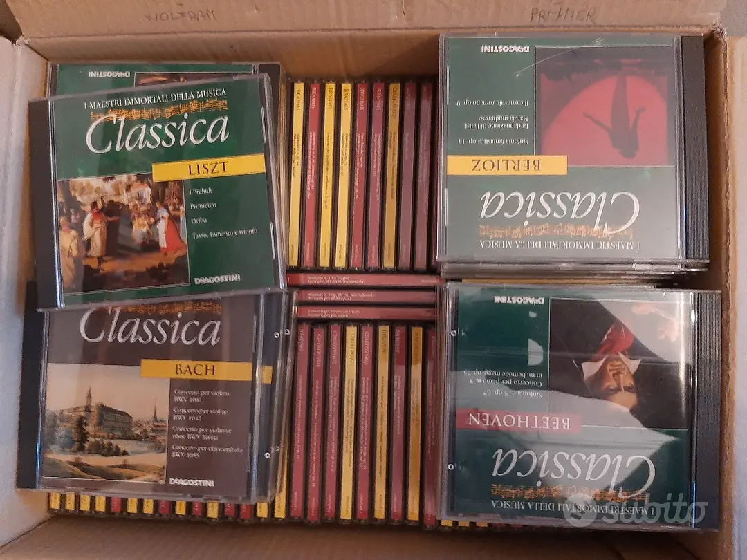 Collezione di cd di musica classica circa 109pz