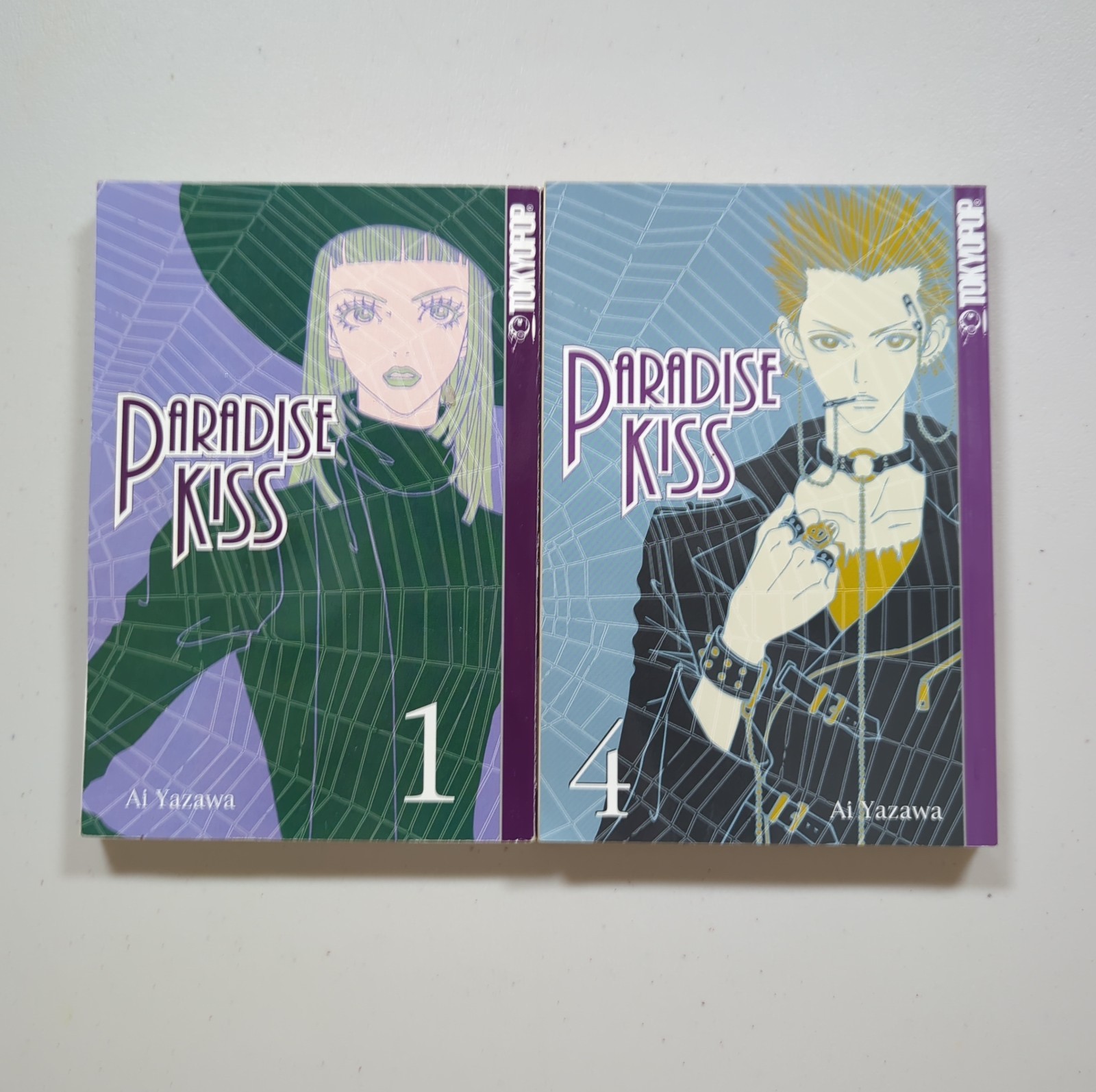 Paradise Kiss, Manga, Volumi 1+4, Eng, Ai Yazawa, Tokyopop, Edizioni Viola