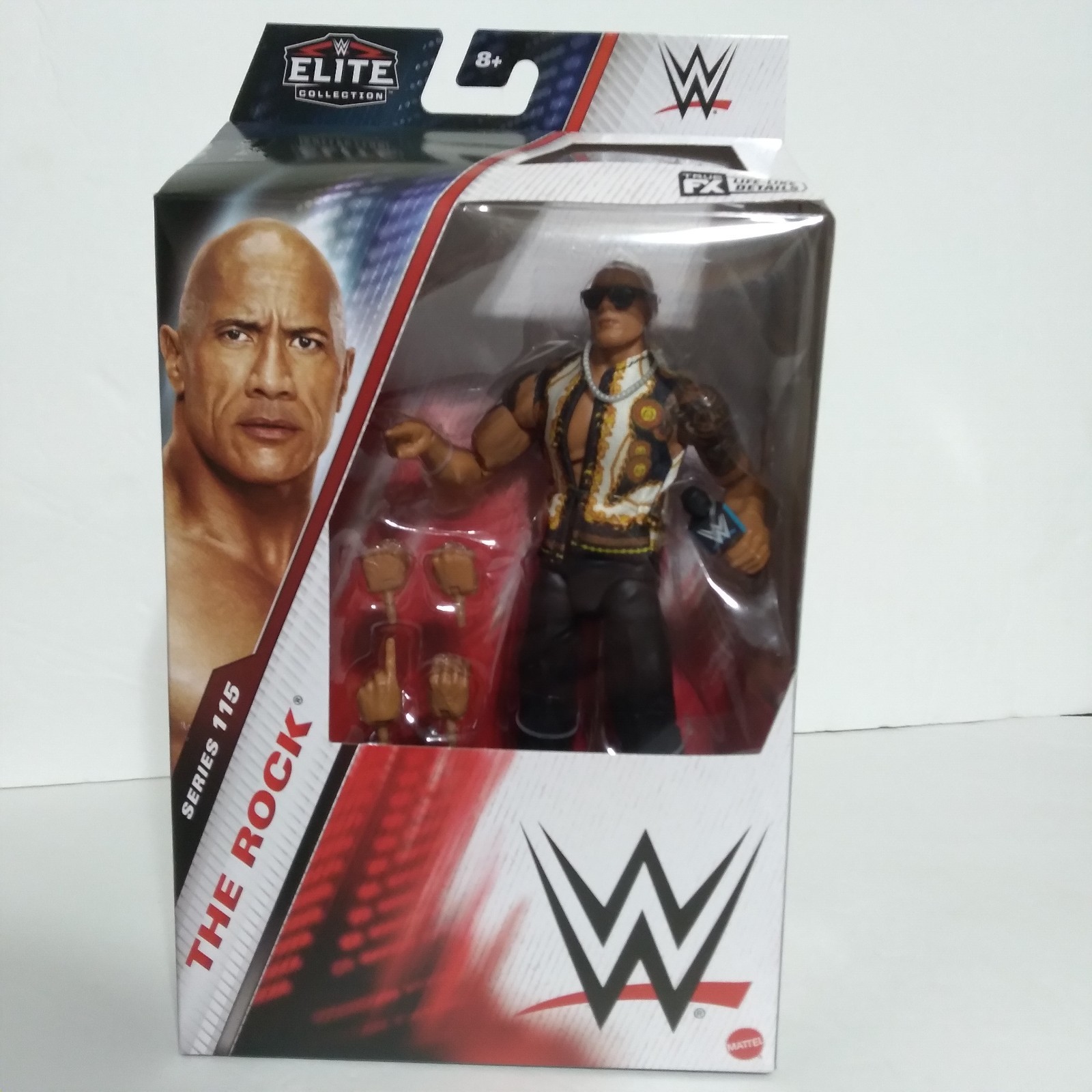 The Rock Final Boss WWE Elite 115 Mattel Toy Wrestling Action Figure WWF