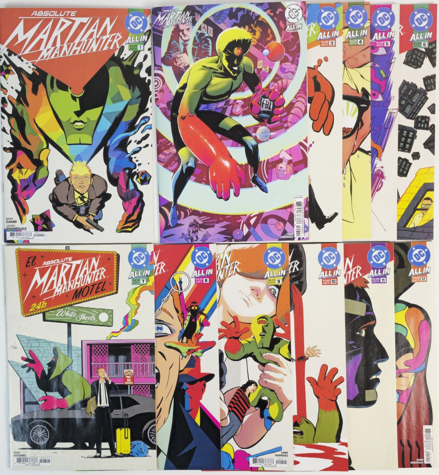 ABSOLUTE MARTIAN MANHUNTER #1-12 *1ST PRINT* Issue #2  1:25 Riley Rossmo Variant