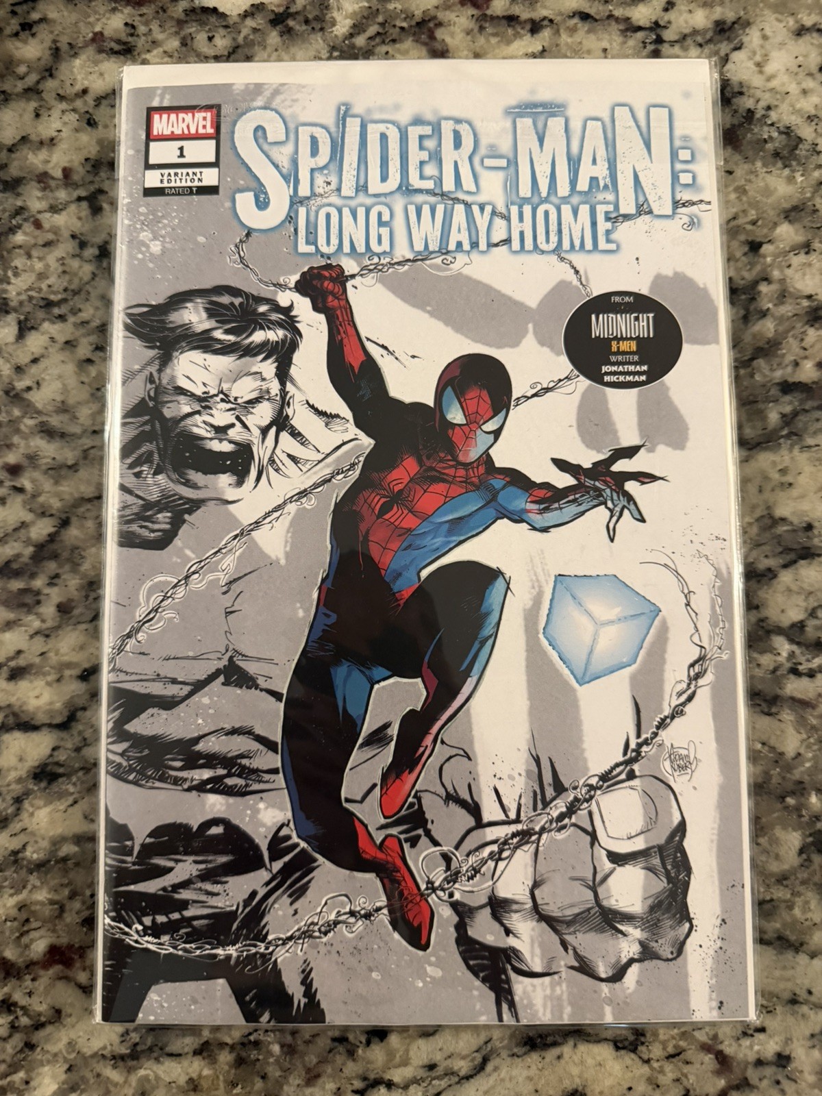 SPIDER-MAN LONG WAY HOME #1 NYCC 2026 Comic Con marvel booth Exclusive Variant