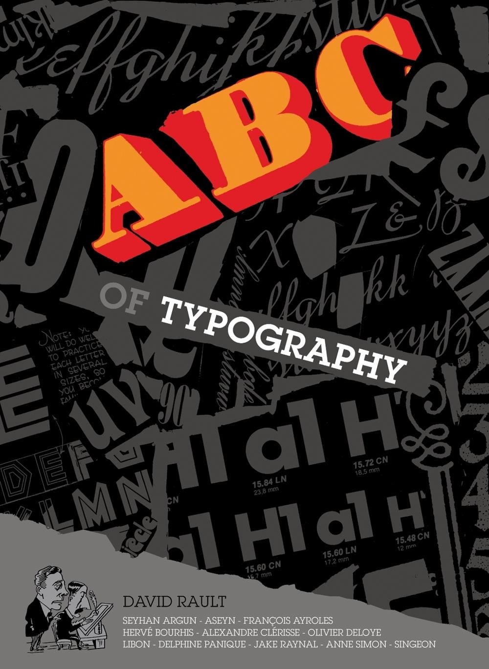 L'ABC della tipografia di David Rault (inglese) libro con copertina rigida