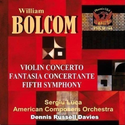 Audio Cd American Composers Orchestra - Bolcom: Violin Concerto / Fantasia Conce