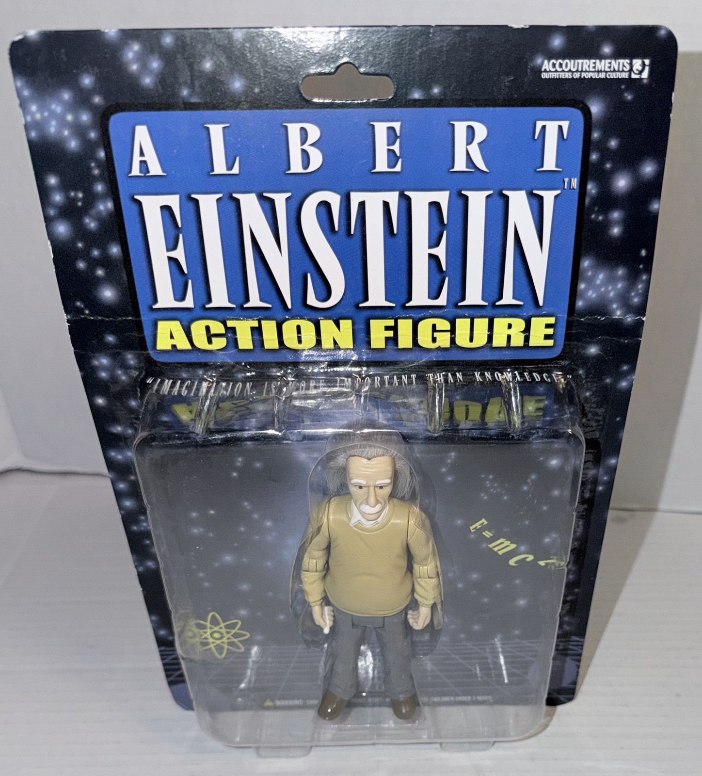 Albert Einstein Accoutrements 5-inch Historical Figure Toy New