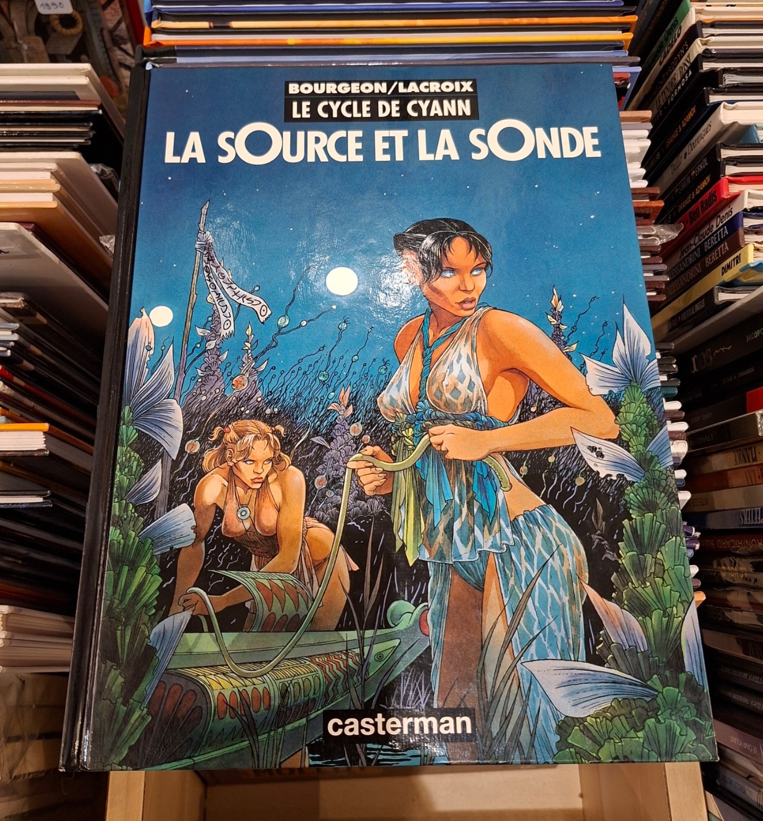 Le cycle de Cyann T.1 La sOurce et la sOnde _ Bourgeon  _ Casterman E.O. 1993