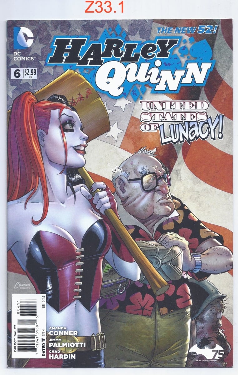 Harley Quinn #6 Nuova 52 2014 DC VF z331