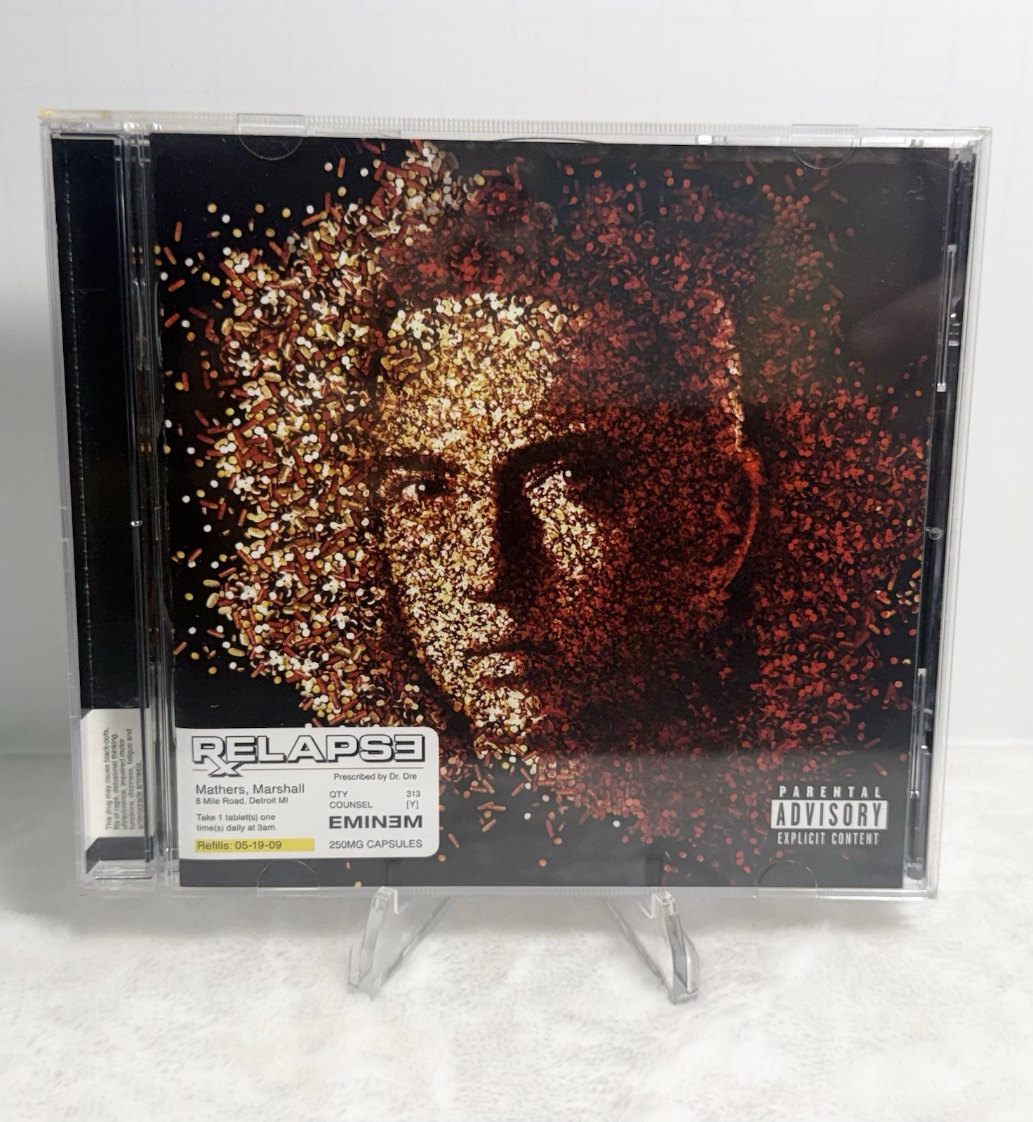 2009 Eminem Relapse CD Dr. Dre 50 Cent Shady Records Rap Hip Hop FREE SHIPPING