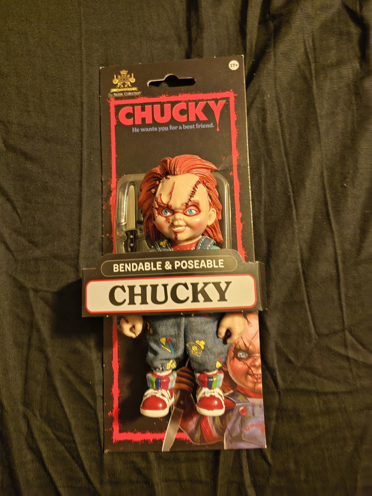 Noble Collection BendyFigs Chucky Bendable Poseable Figure Child's Play