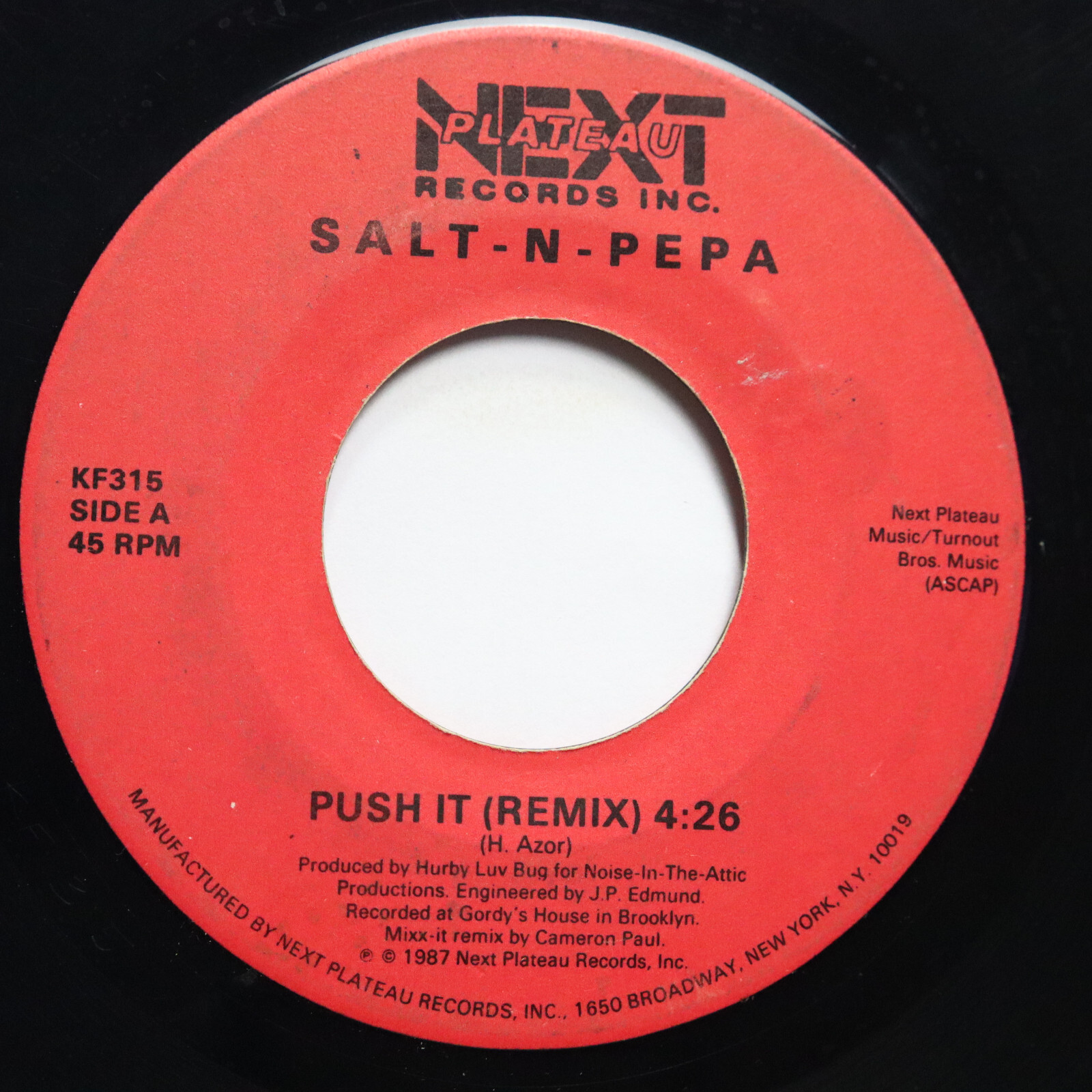 SALT-N-PEPA - PUSH IT (REMIX) (BOTH SIDES) - RAP 45
