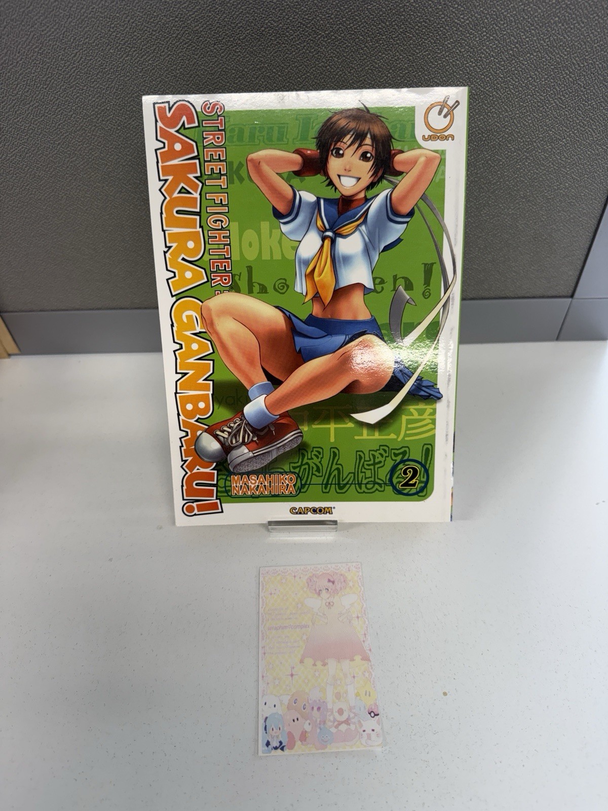 Street Fighter Sakura Ganbaru! Manga Volume 2 di Masahiko Nakahira pub di Udon