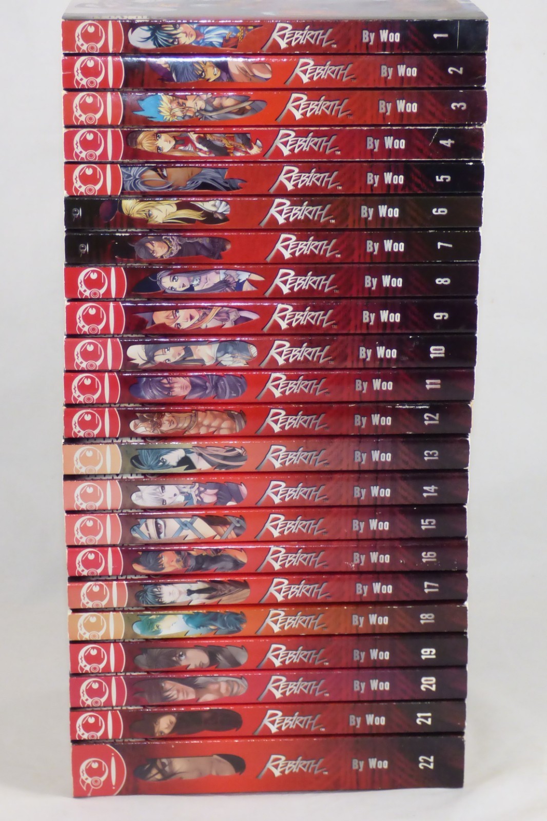 REBIRTH Volumi 1-22 Manga Libri Woo Collezione Inglese TokyoPop Graphic Novel