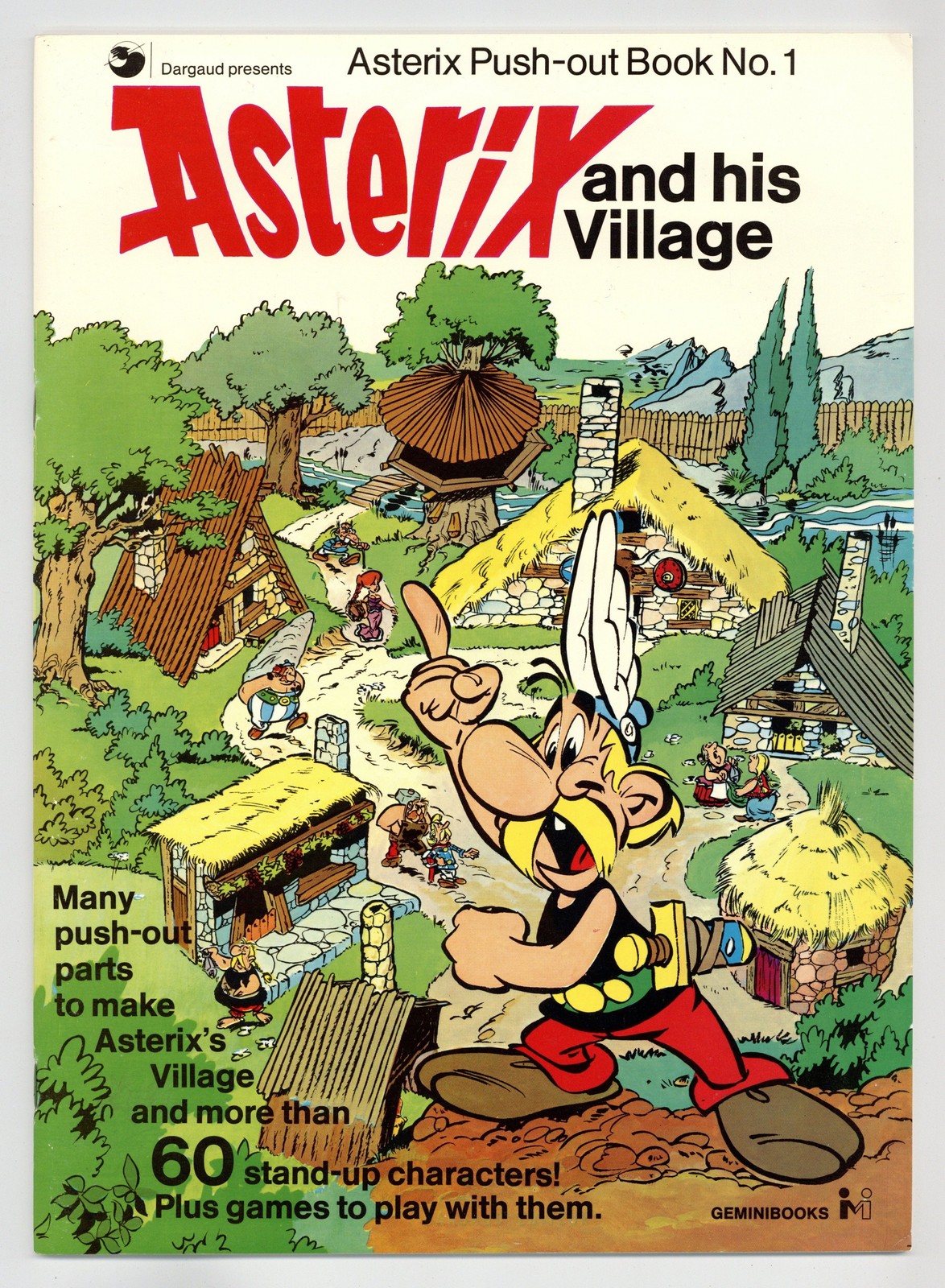 Libro push-out Asterix #1 VF+ 8.5 1976