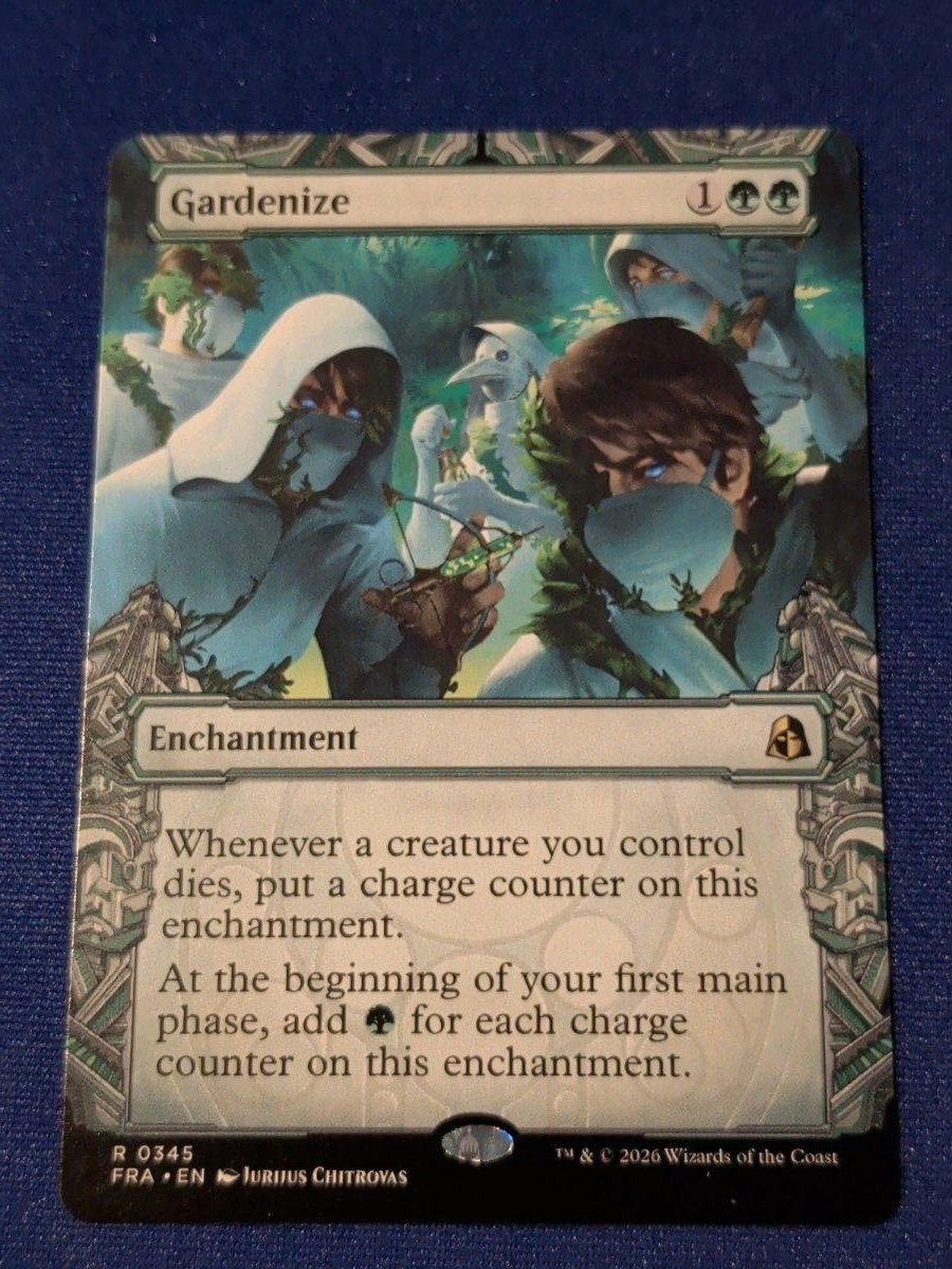 Gardenize (Vetrina) Frattura Realtà #345 Nuovo con etichette MTG