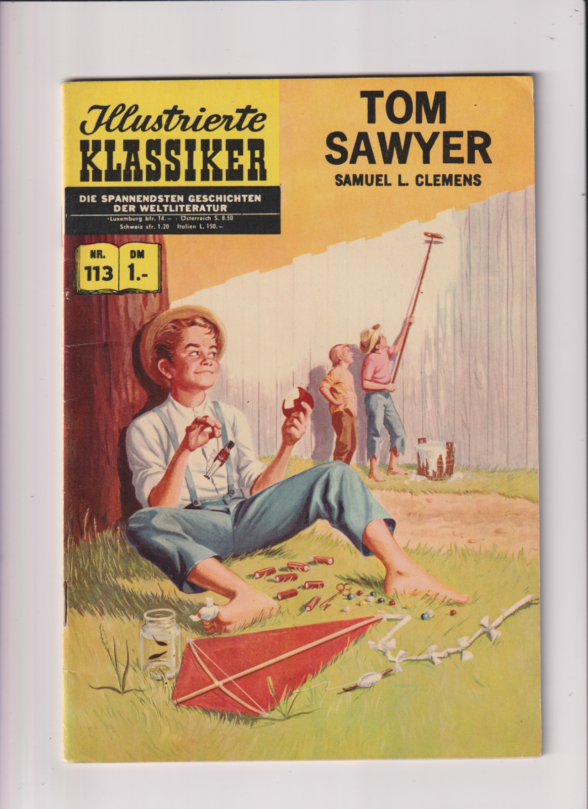 Classici illustrati 113 Tom Sawyer BSV