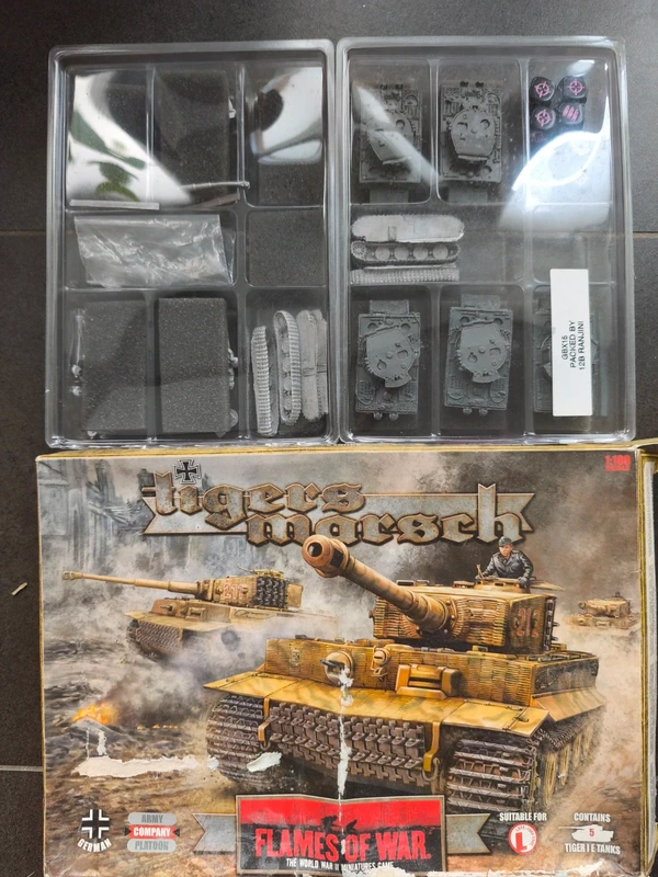 Flames of war Tiger March