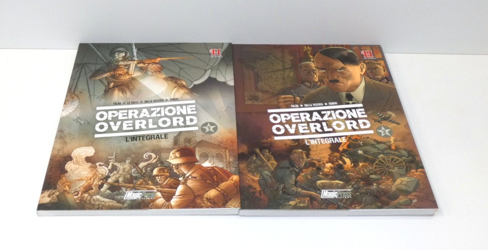OPERAZIONE OVERLORD L'INTEGRALE nn. 1-2 serie completa Magic Press 2021 Historia