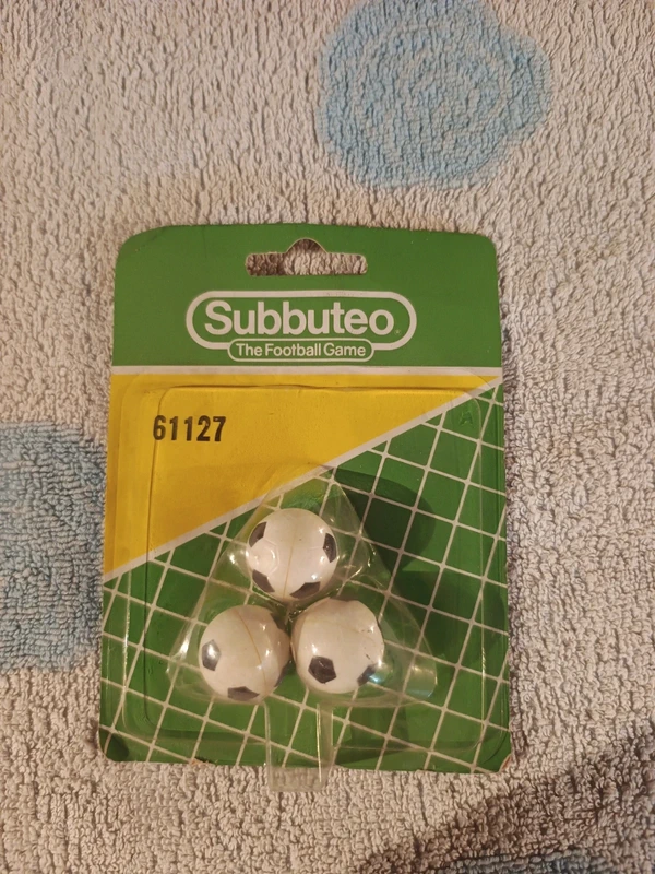 Palline subbuteo 61127 originali sigillato nuovo