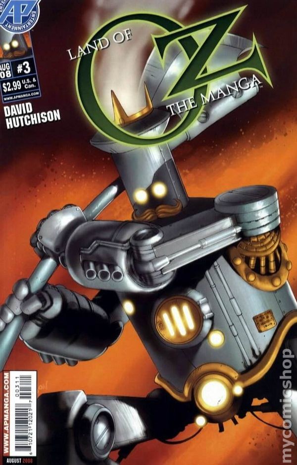 Land of Oz Il Manga #3 FN 2008 Immagine Stock
