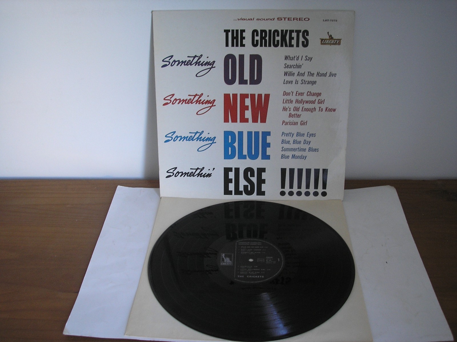 THE CRICKETS - OLD NEW BLUE ELSE 33 TOURS