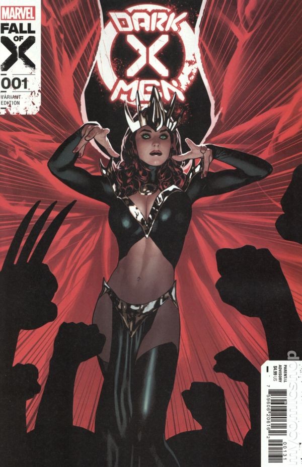 Dark X-Men 1C quasi nuovo 2023 immagine stock