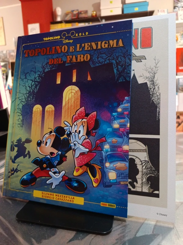 Topolino Gold 23 - topolino e l'enigma del faro + litografia