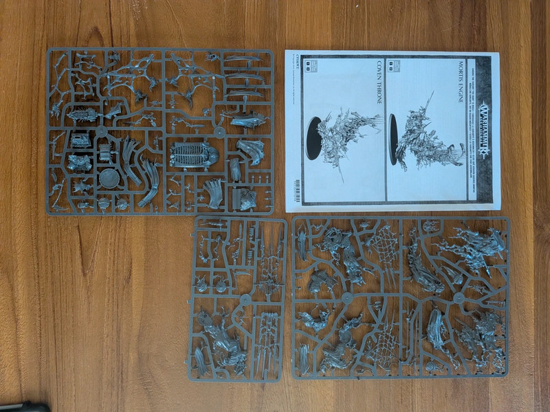 Warhammer Soulblight Gravelords Mortis Engine / Trône de Sabbat
