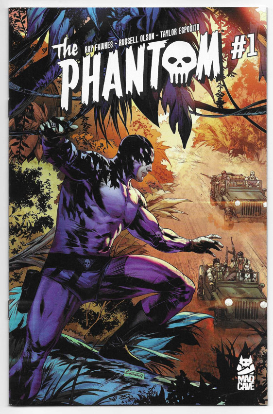 MAD CAVE THE PHANTOM #1, COVER B, 2025, GAMMA QUASI NUOVA
