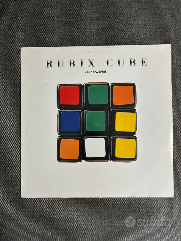 Vinile 12" Trance/Techno: Rubix Cube Zauberwürfel